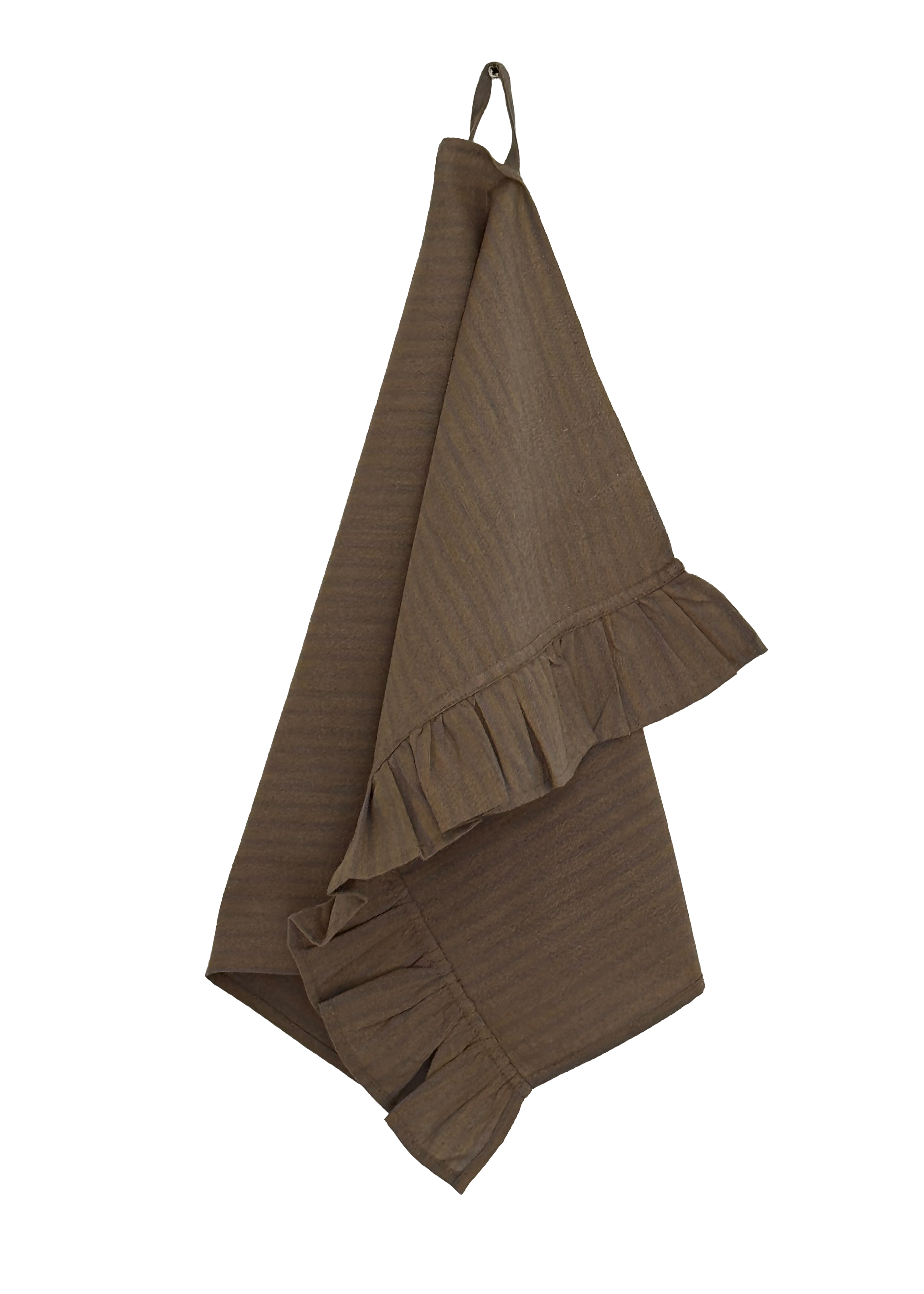The Ruffle - Kitchen Towel - Striped