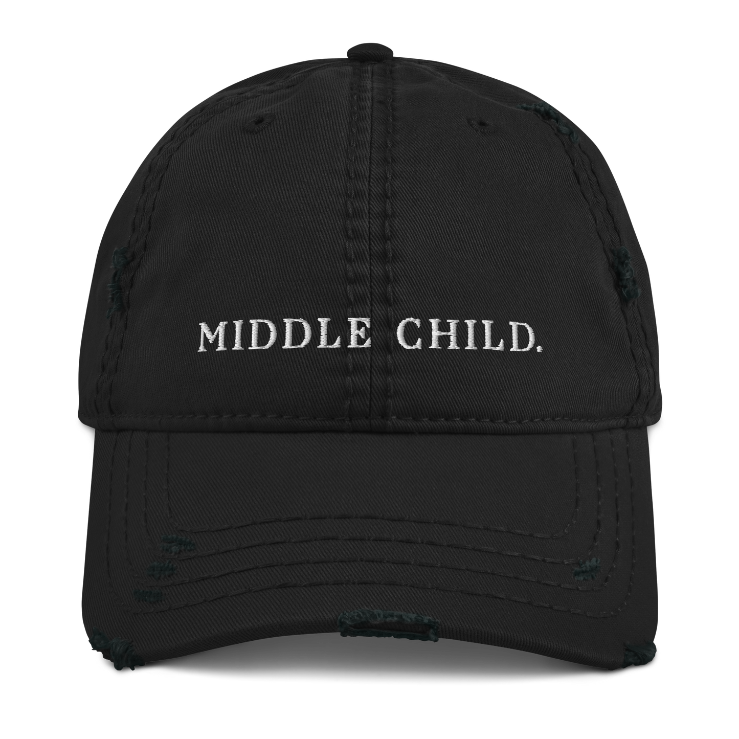 Middle Child Distressed Hat