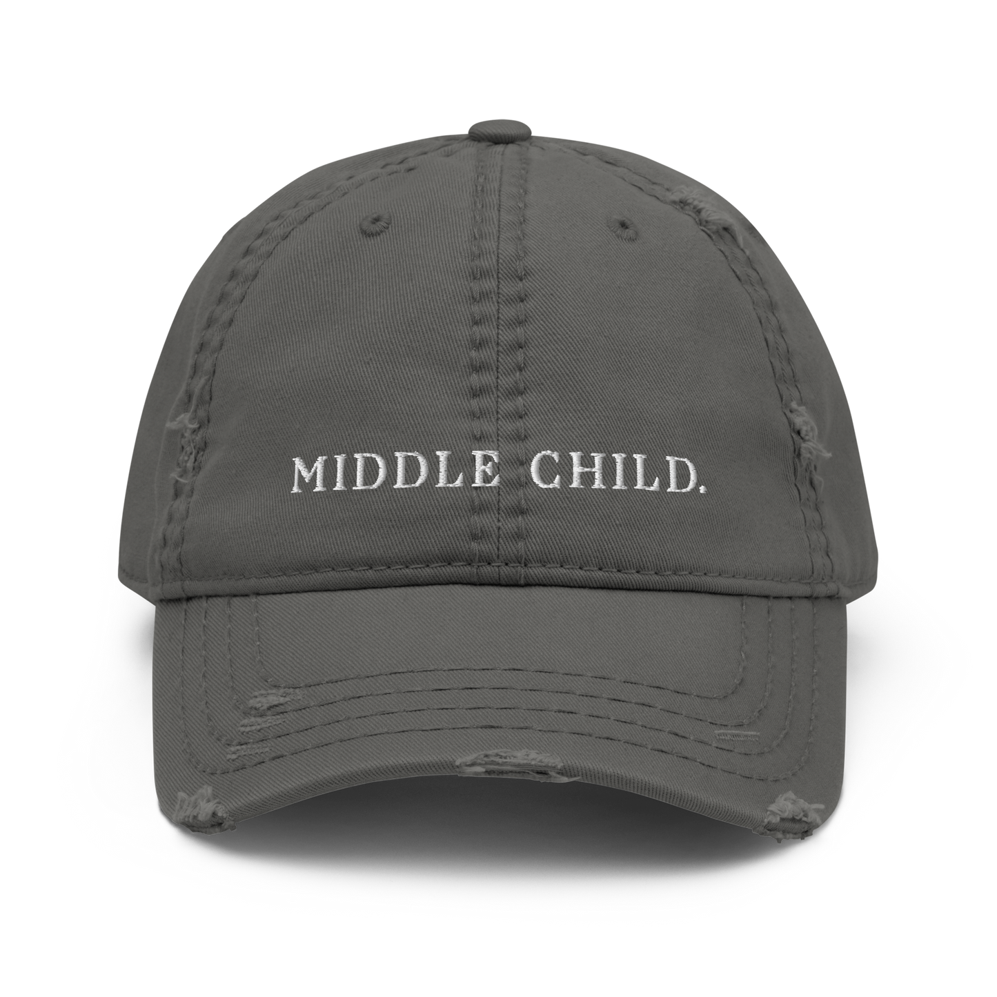 Middle Child Distressed Hat