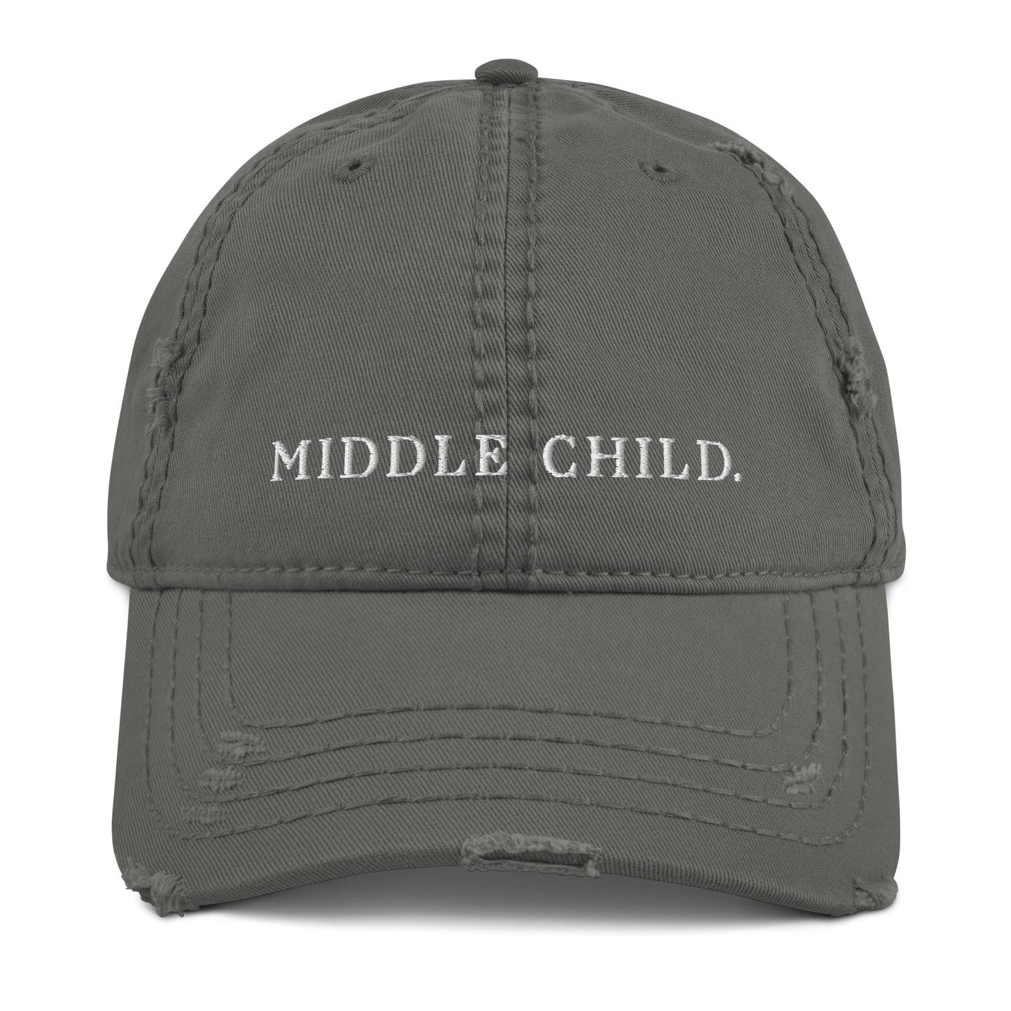 Middle Child Distressed Hat