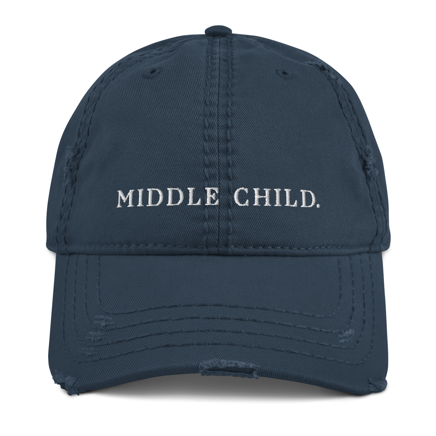 Middle Child Distressed Hat